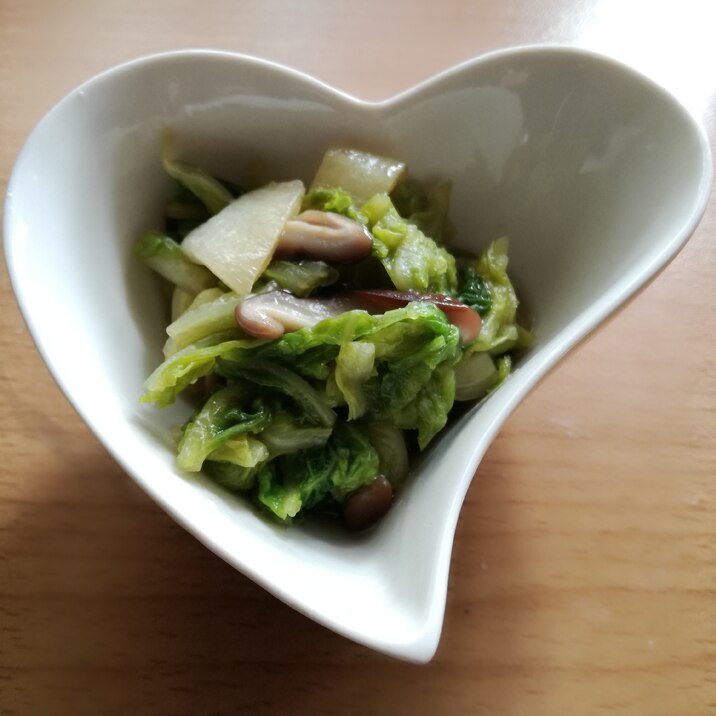 超簡単　冷凍白菜でうま煮